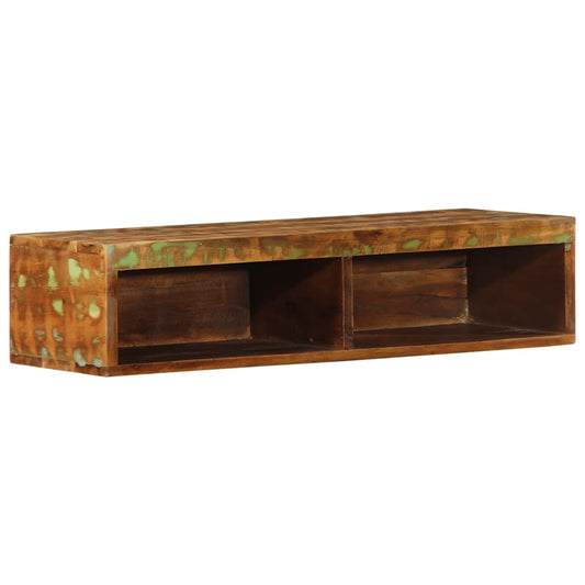 TV-Wandschrank 80x30x19 cm Altholz Massiv