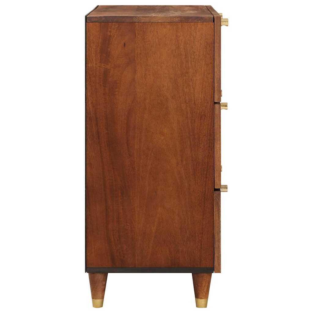 Sideboard-Set 2 pcs Braun 60 x 33.5 x 75 cm Massivholz Mango