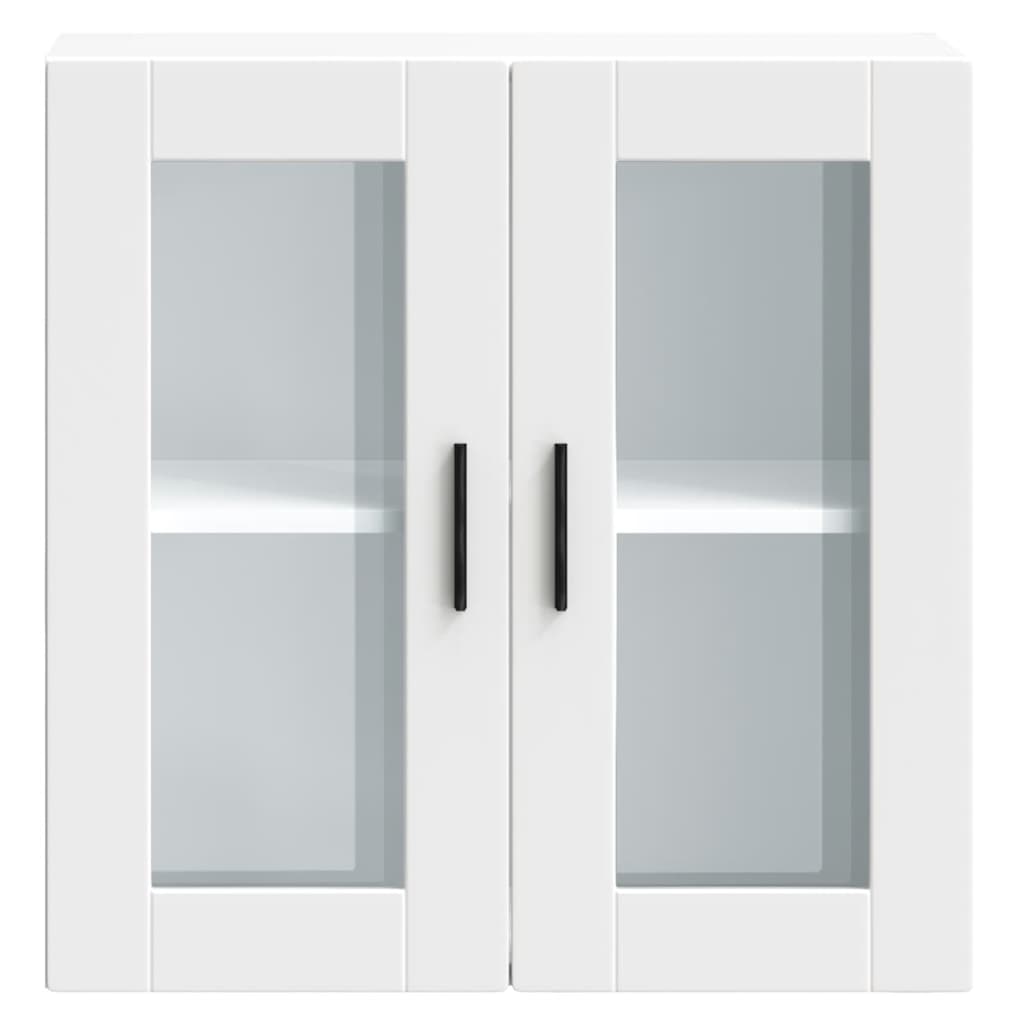 Küchen-Hängeschrank mit Glastür Porto Weiß