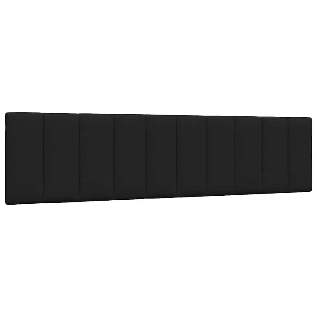 Bettgestell ohne Matratze "Hanko" Schwarz 200x200 cm Stoff