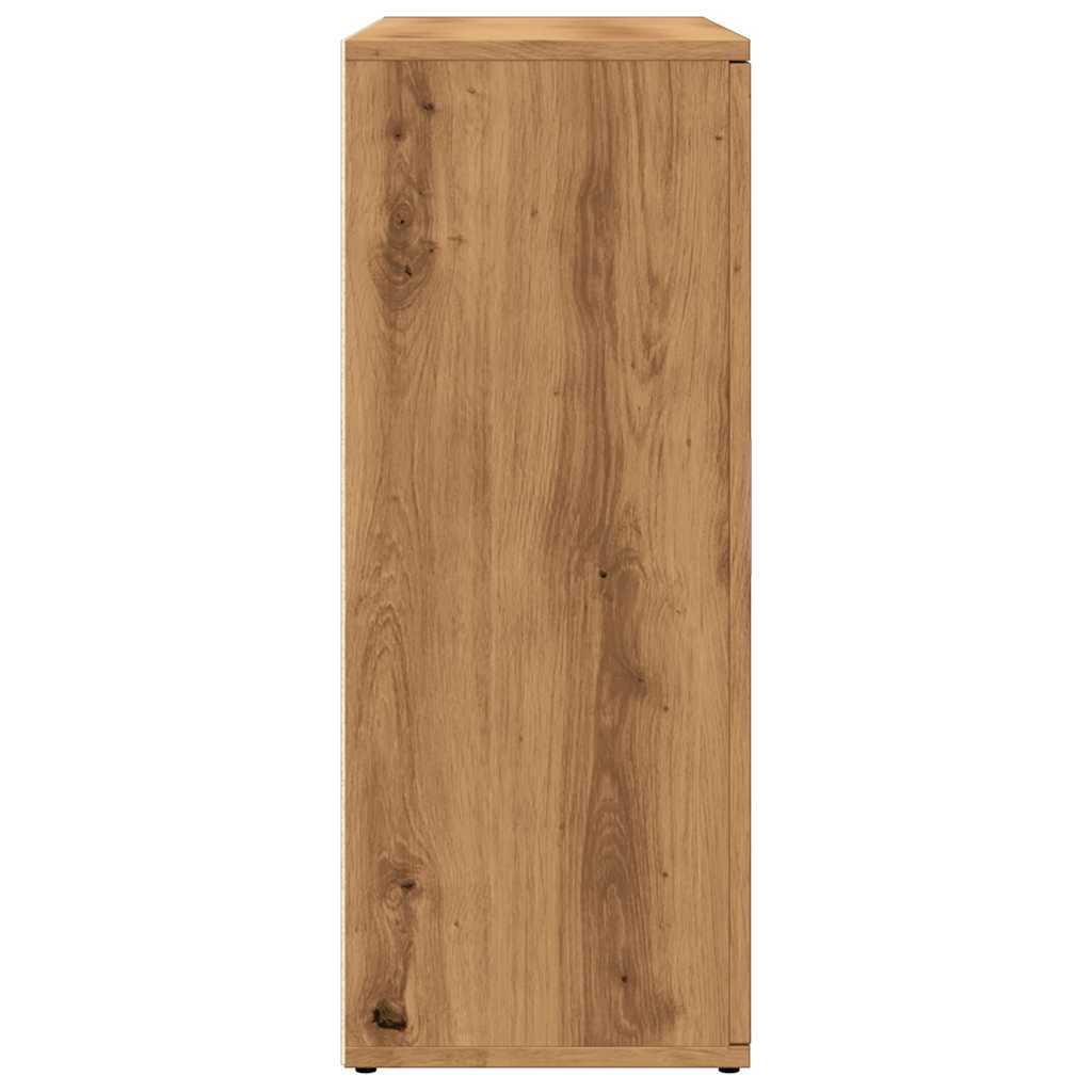 Sideboard Artisan-Eiche 91 x 29,5 x 75 cm Holzwerkstoff