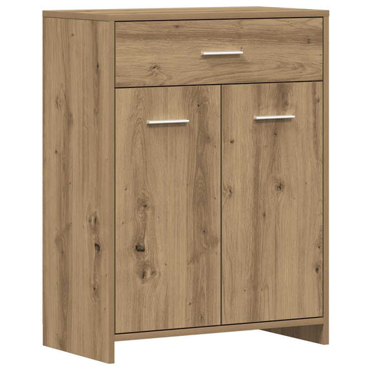 Badschrank Artisan-Eiche 60x33x80 cm Holzwerkstoff