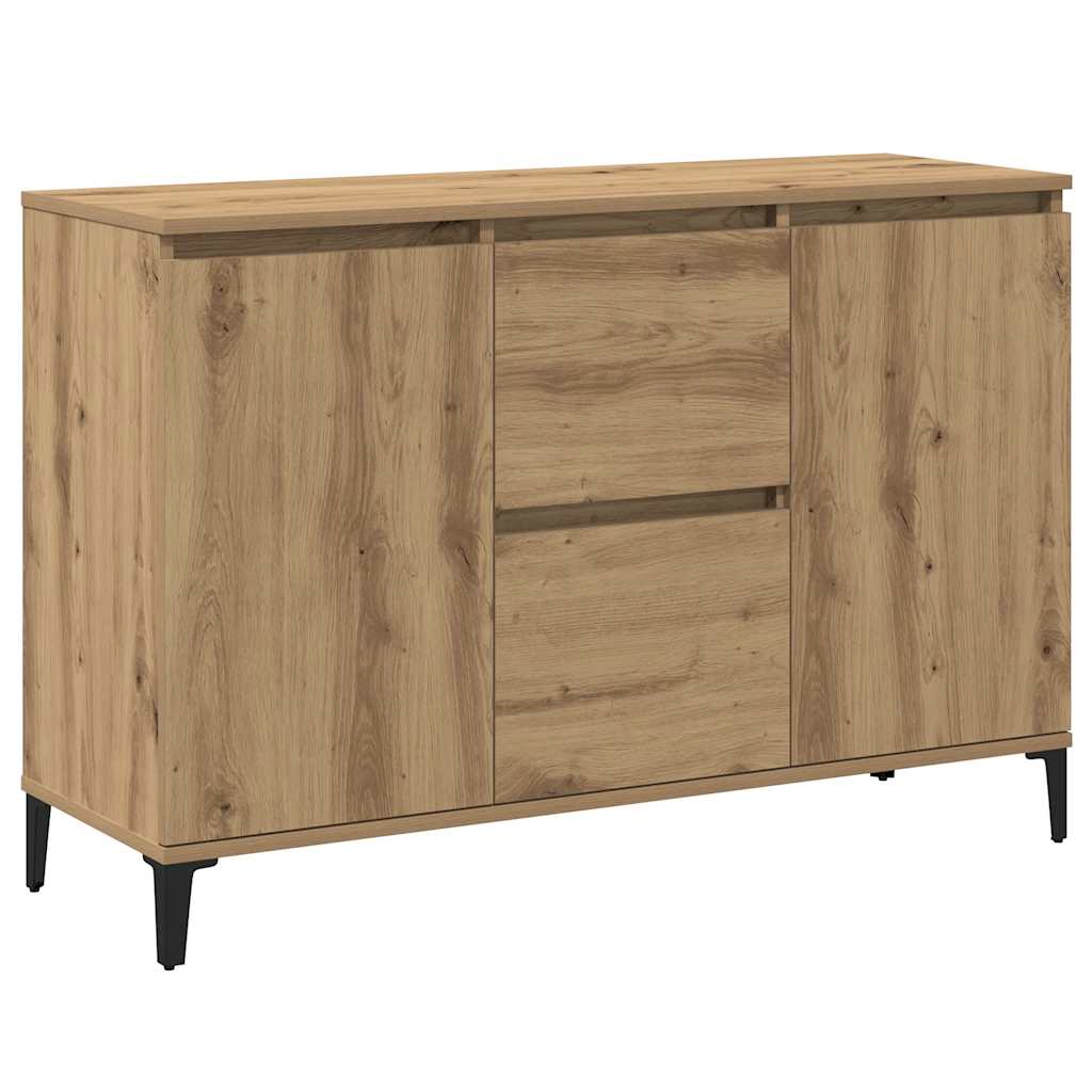 Sideboard Artisan-Eiche 102x35x70 cm Holzwerkstoff
