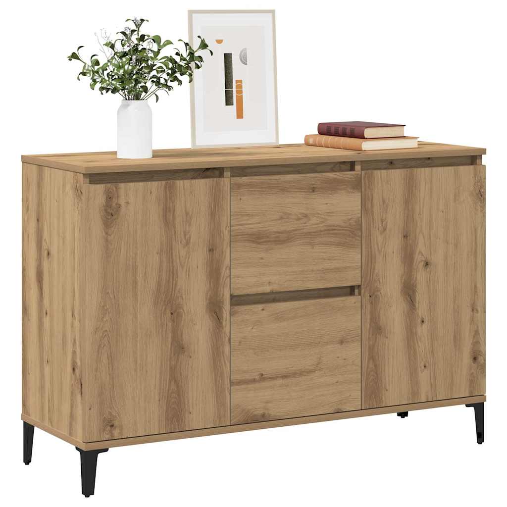 Sideboard Artisan-Eiche 102x35x70 cm Holzwerkstoff