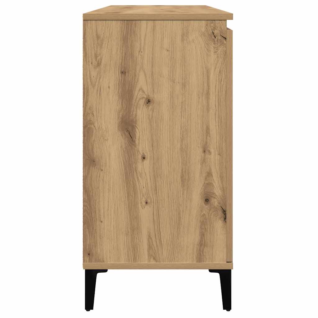 Sideboard Artisan-Eiche 102x35x70 cm Holzwerkstoff