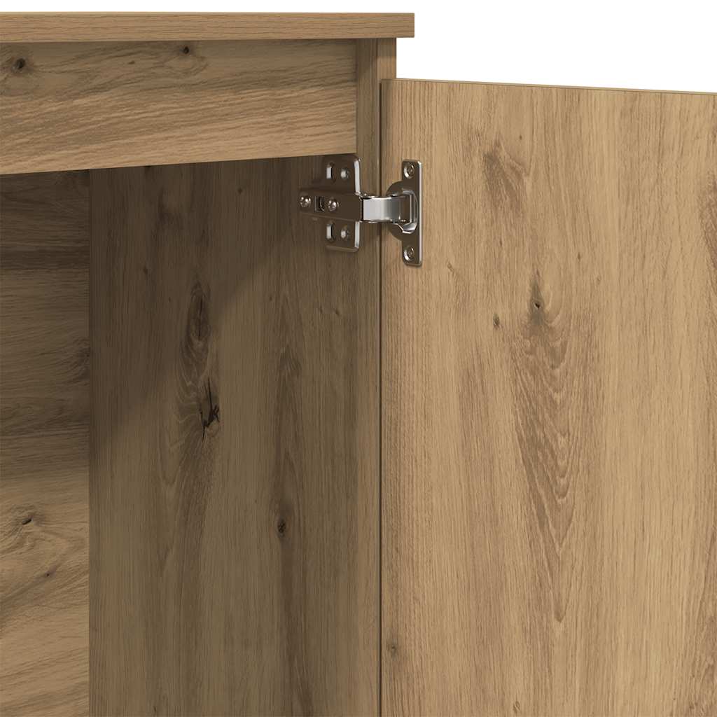 Sideboard Artisan-Eiche 102x35x70 cm Holzwerkstoff