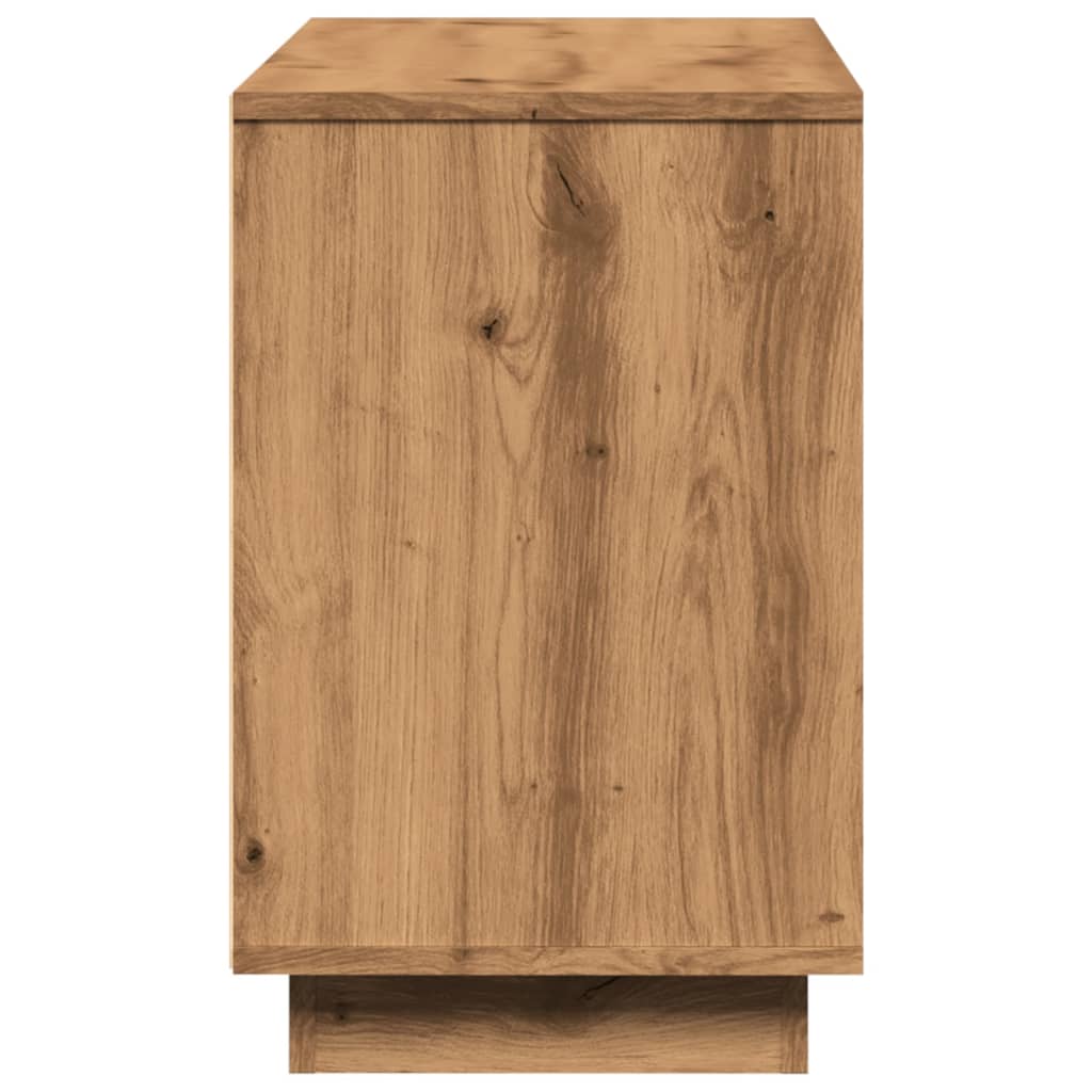 Sideboard Artisan-Eiche 102 x 35 x 55 cm Holzwerkstoff