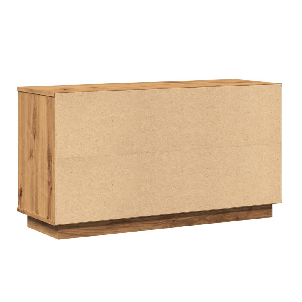 Sideboard Artisan-Eiche 102 x 35 x 55 cm Holzwerkstoff