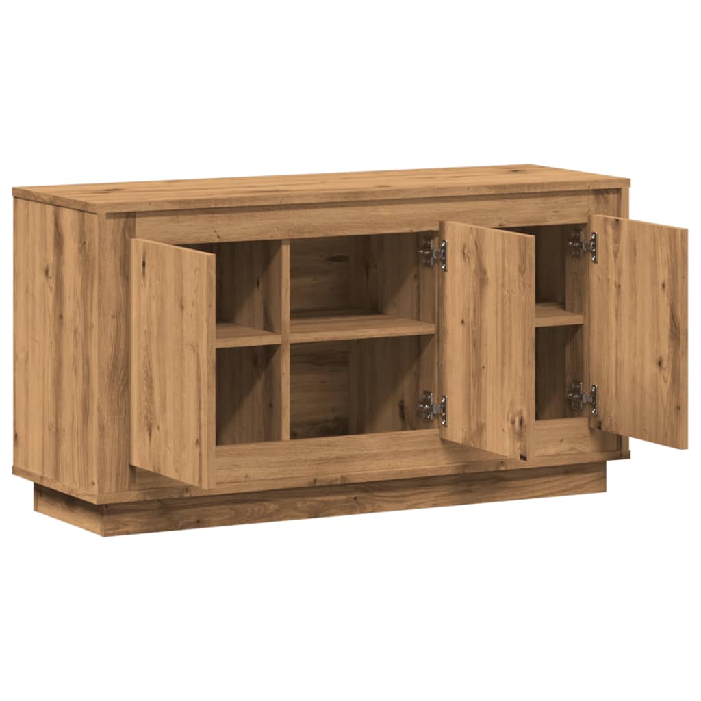 Sideboard Artisan-Eiche 102 x 35 x 55 cm Holzwerkstoff