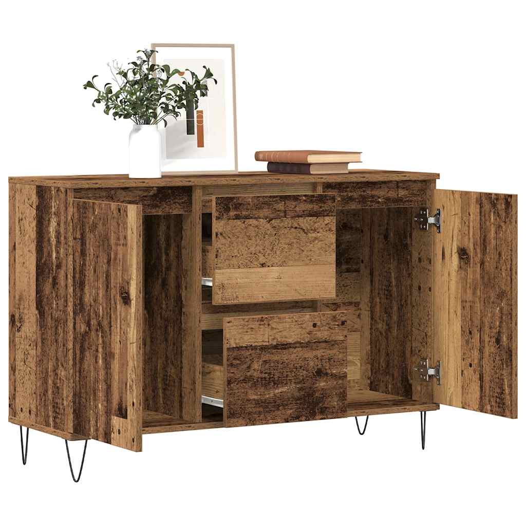 Sideboard Altholz-Optik 101,5x35x70 cm Holzwerkstoff
