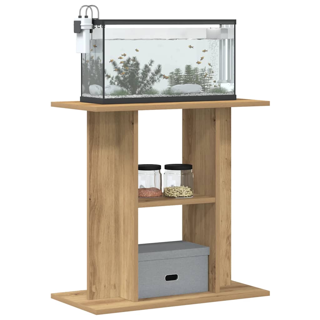 Aquariumständer Artisan-Eiche 60x30x60 cm Holzwerkstoff