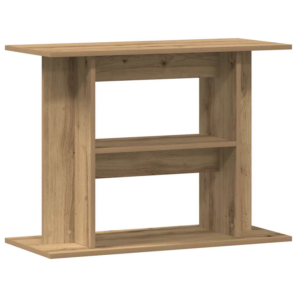 Aquariumständer Artisan-Eiche 80x35x60 cm Holzwerkstoff