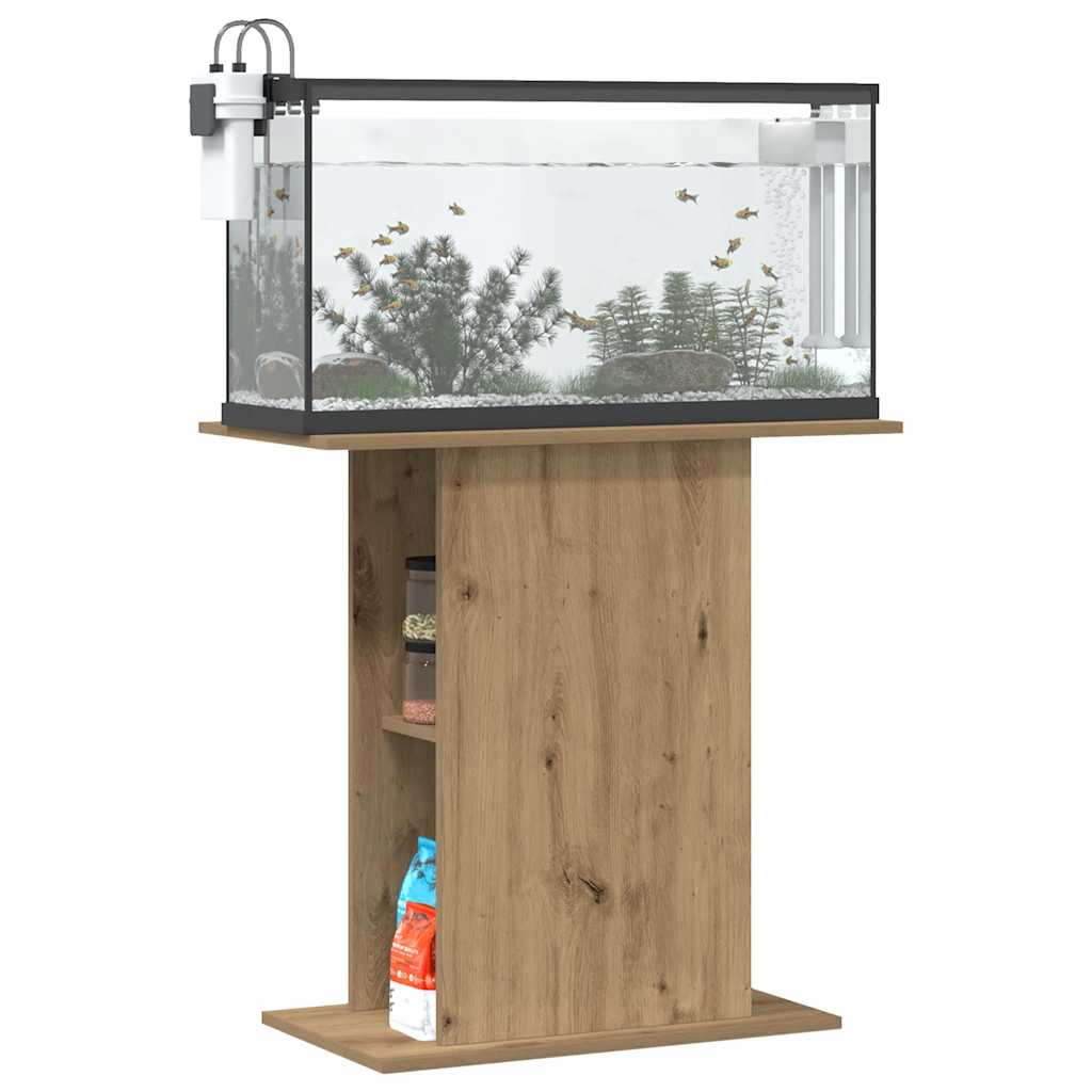 Aquariumständer Artisan-Eiche 36x75x72,5 cm Holzwerkstoff