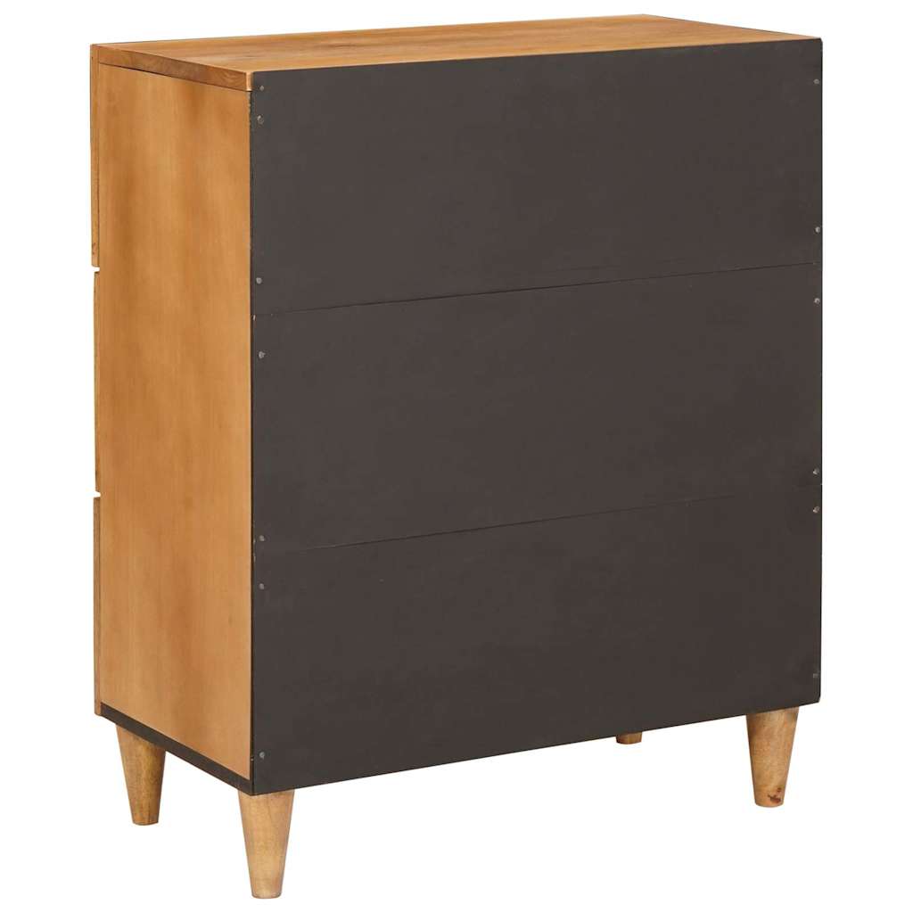 Sideboard Hellbraun 60 x 33 x 75 cm massives Mangoholz