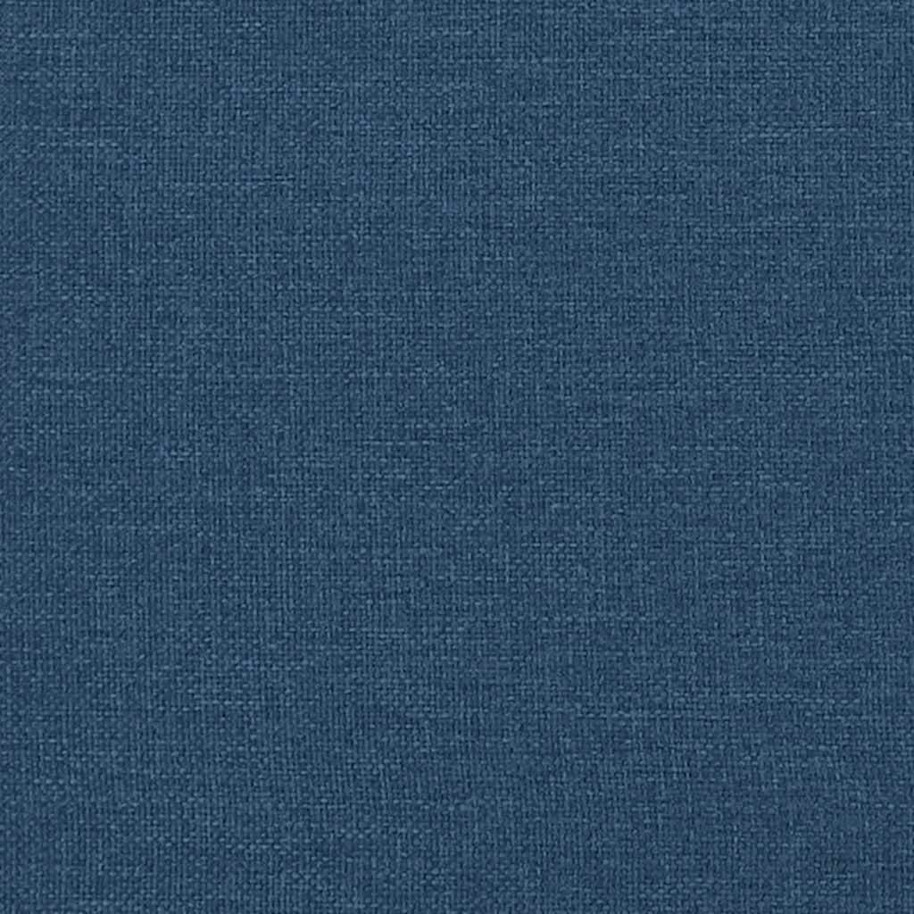 Zweisitzer-Sofa Blau 111 cm Stoff
