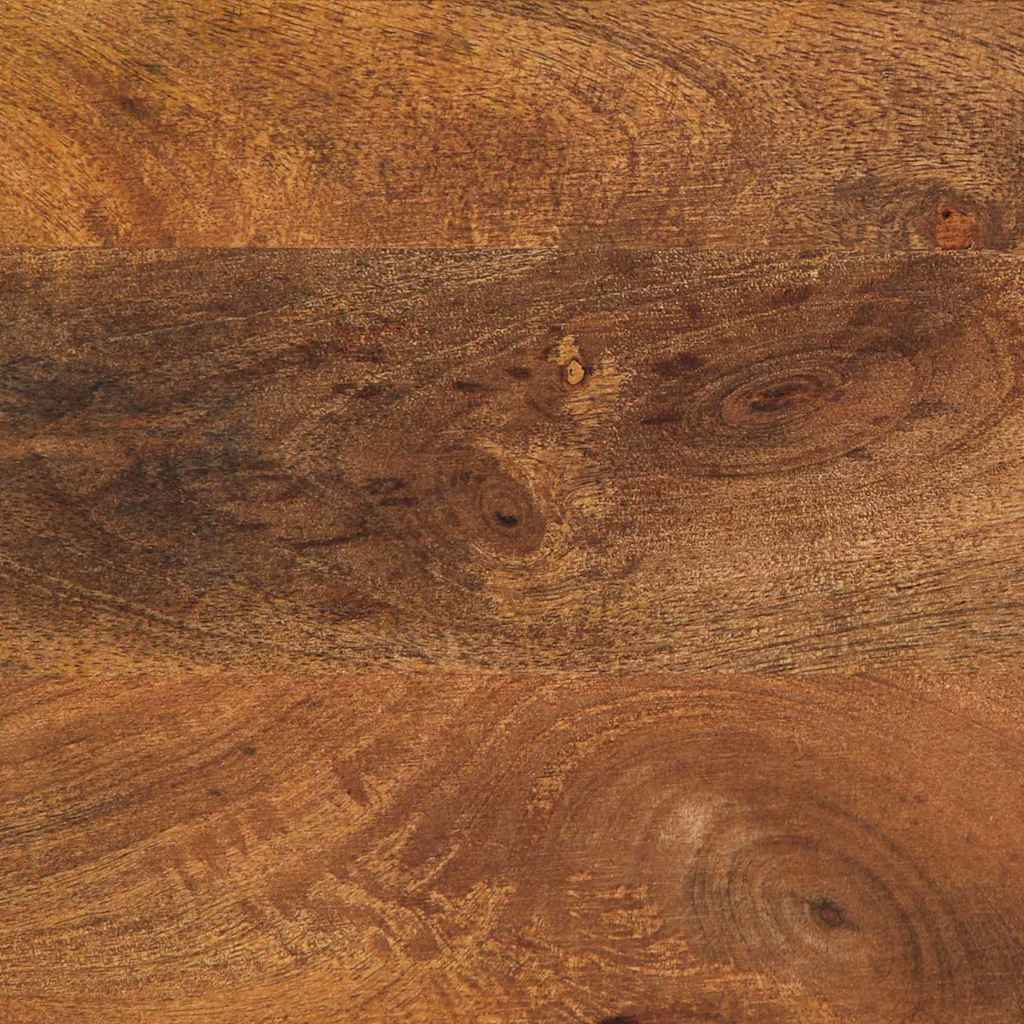 Nachttisch 2 pcs Honigbraun 40 x 33 x 46 cm Massivholz Mango