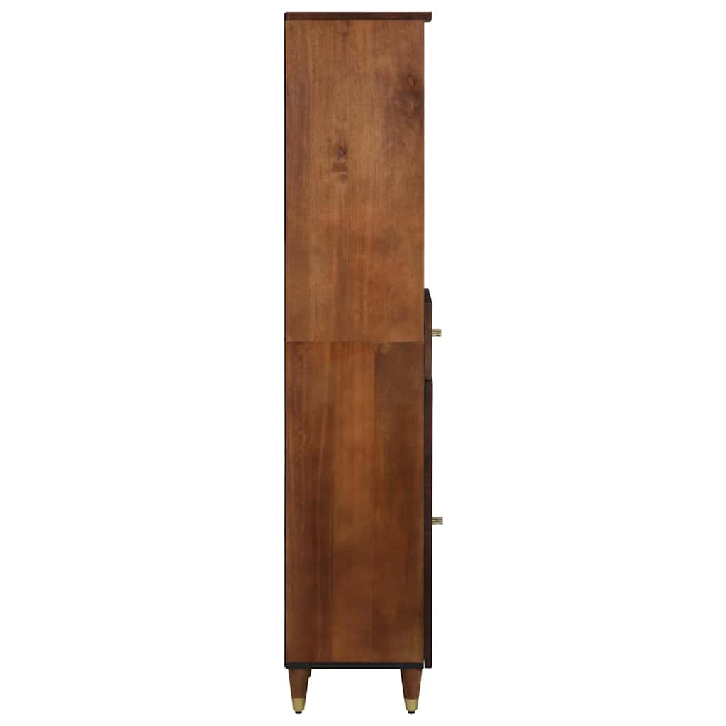Sideboard Honigbraun 38 x 33,5 x 160 cm Massivholz Mango