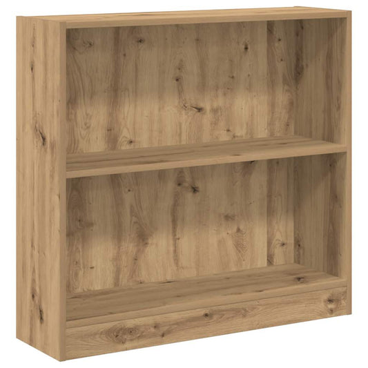 Bücherregal Artisan-Eiche 80x24x76cm Holzwerkstoff