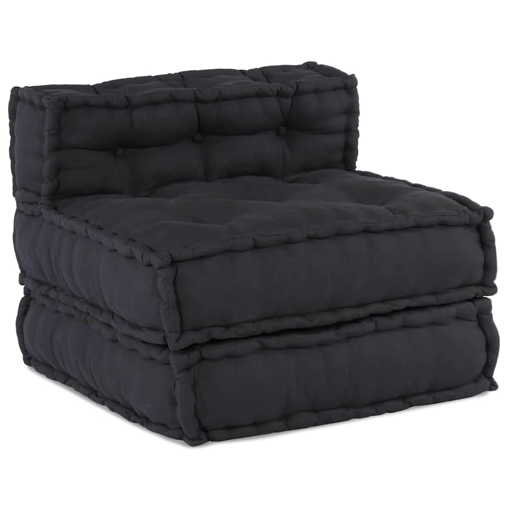 Modulares Sofa 3 pcs Anthrazit 70 x 70 x 56 cm Stoff