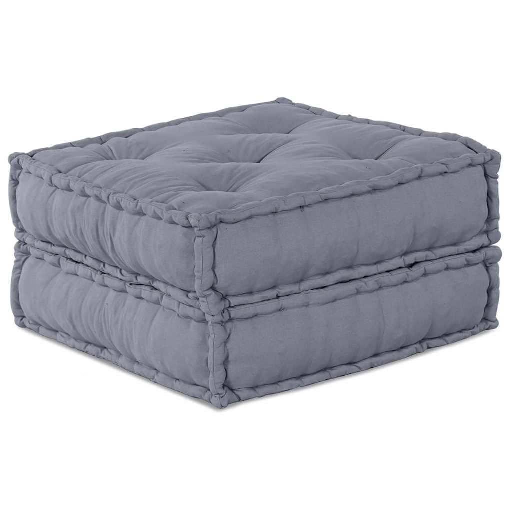Modulares Sofa 2 pcs Grau 70 x 70 x 36 cm Stoff