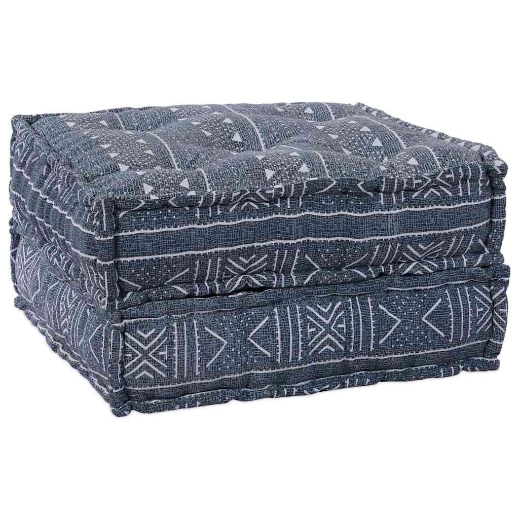 Modulares Sofa Geometrisch 2 pcs Indigo 70 x 70 x 36 cm Stoff