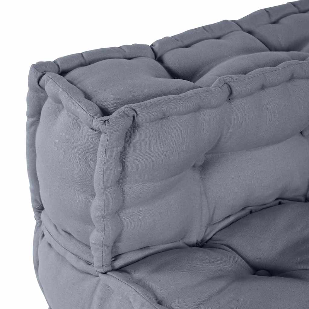 Modulares Sofa Grau 70 x 70 x 54 cm Stoff