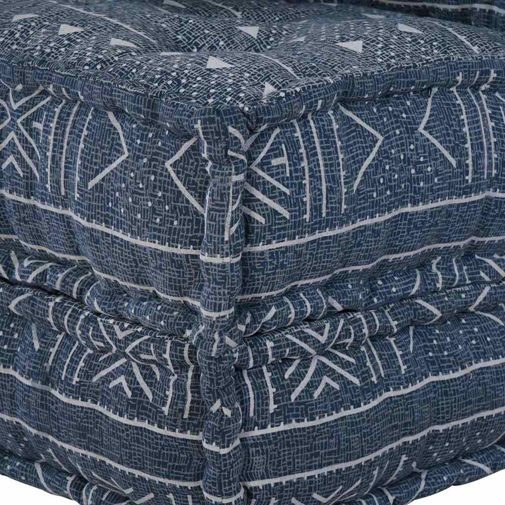 Modulares Sofa Geometrisch Indigo 70 x 70 x 36 cm Stoff