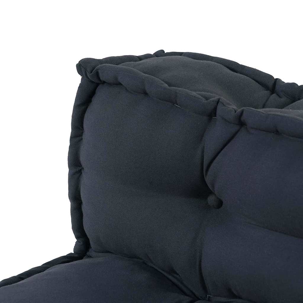 Pallet Sofa Kissen Anthrazit Stoff