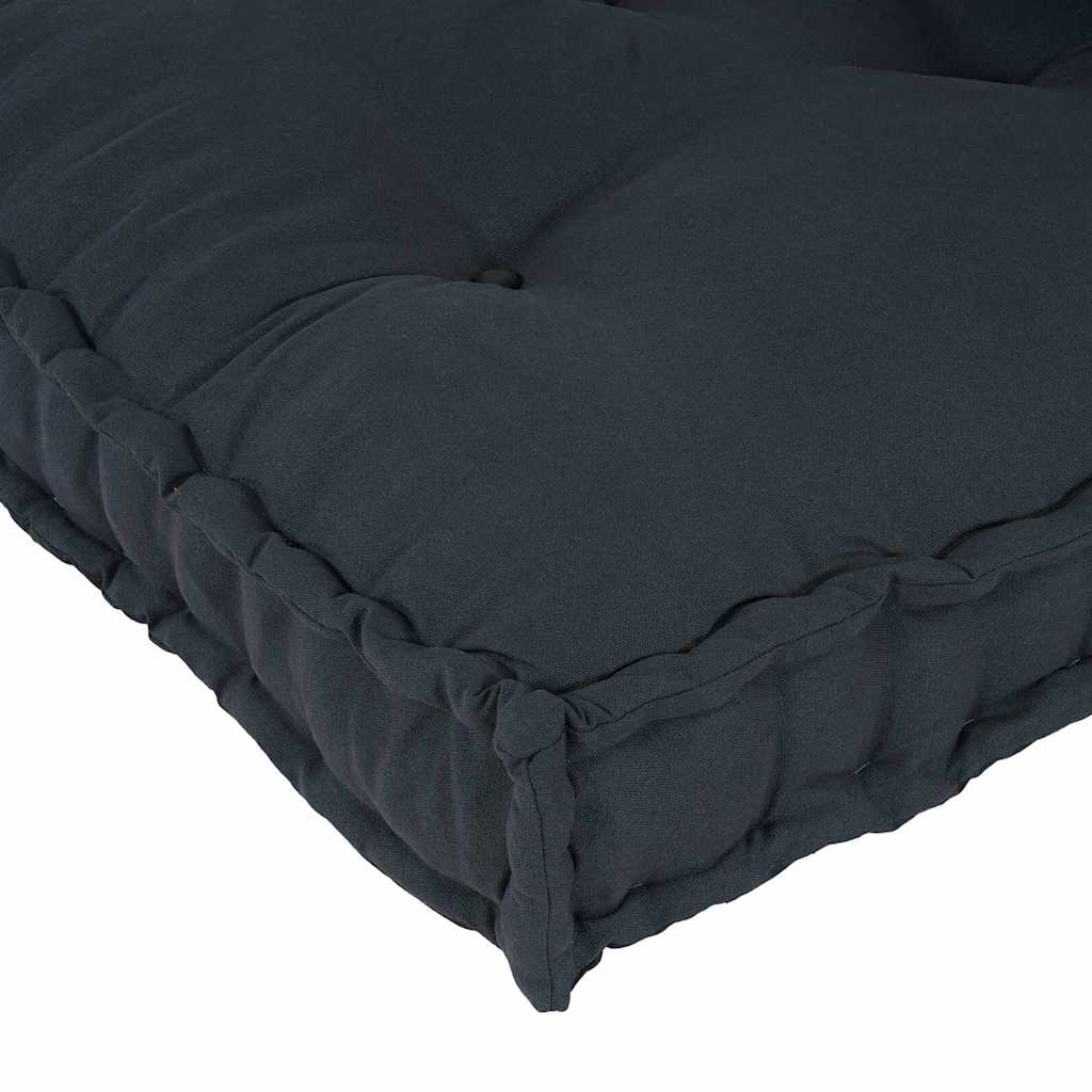 Pallet Sofa Kissen Anthrazit Stoff