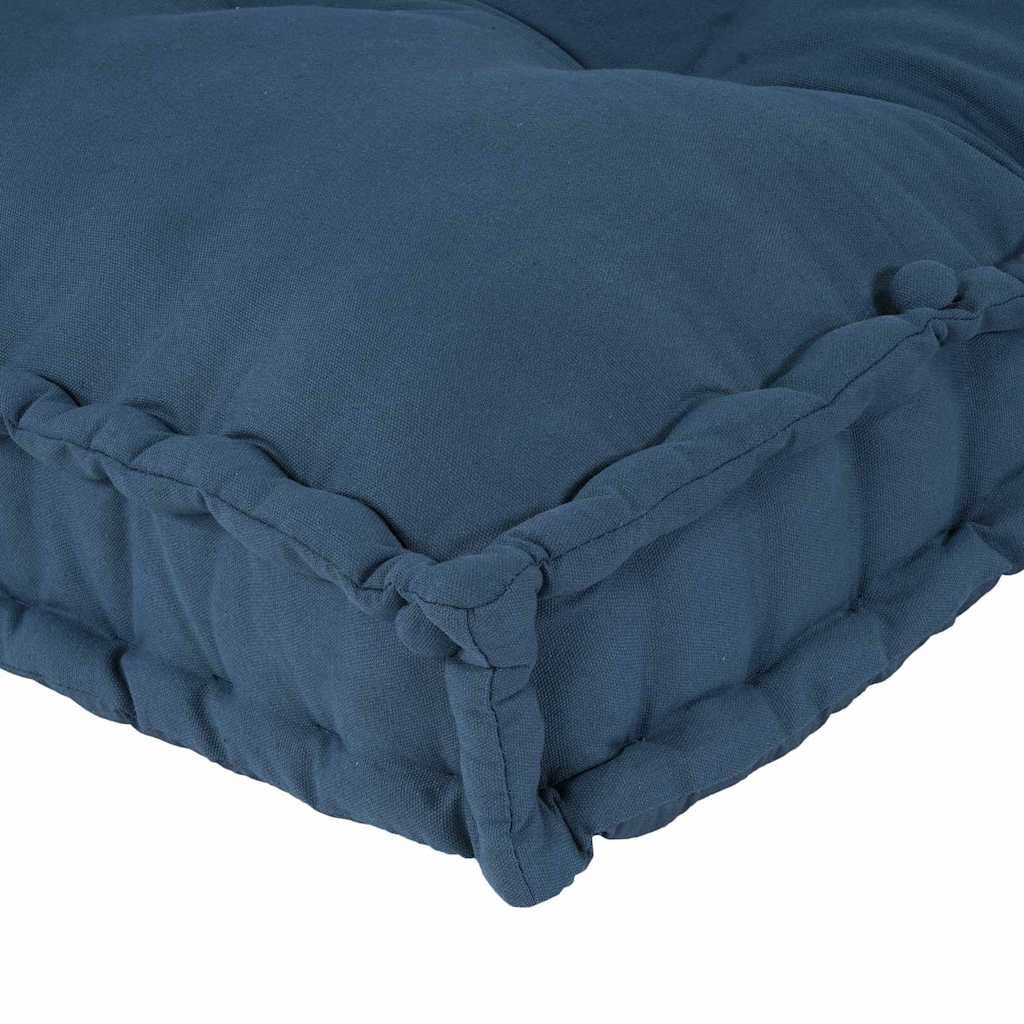 Pallet Sofa Kissen Indigo Stoff