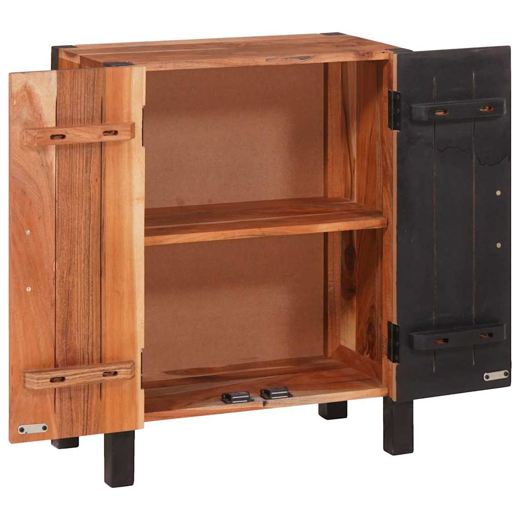 Sideboard 3 pcs Braun 55 x 30 x 75 cm Massivholz Akazie