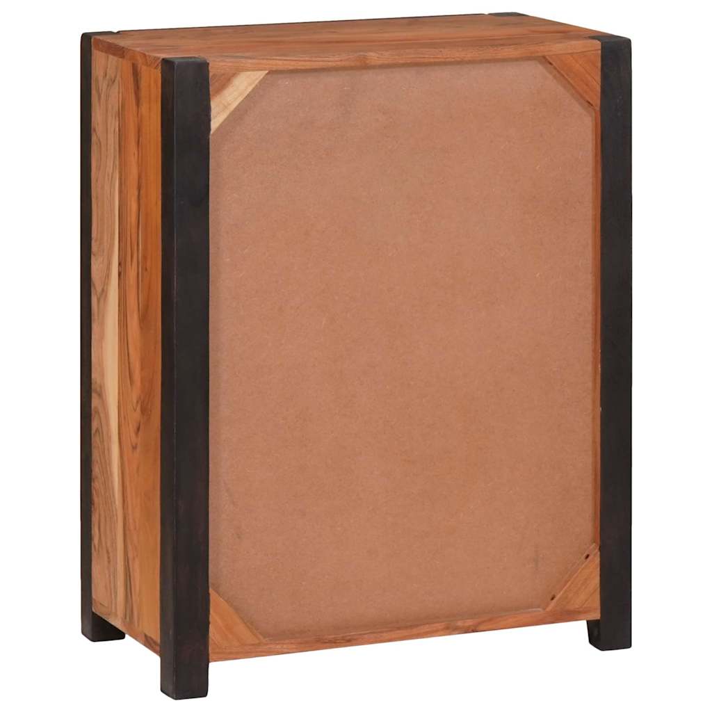 Sideboard 2 pcs Braun 110 x 30 x 75 cm Massivholz Akazie