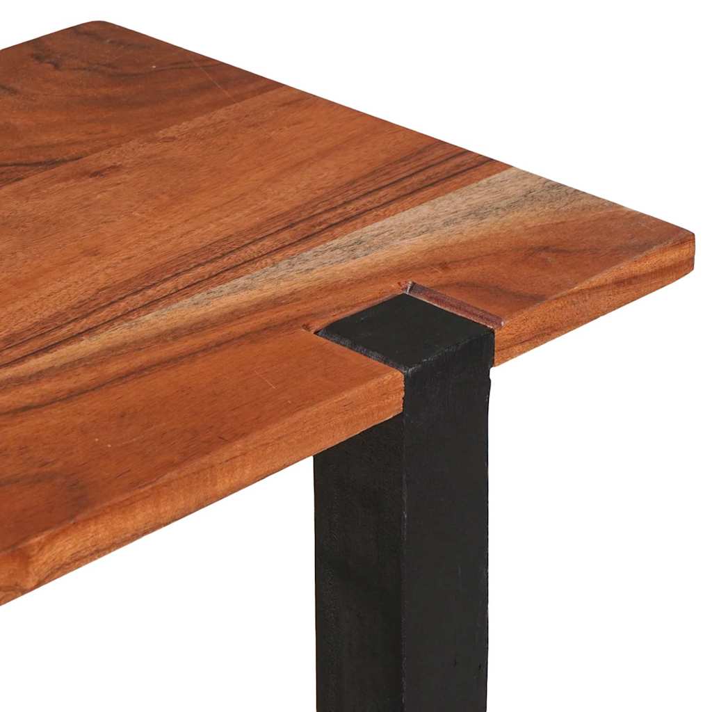 Konsolentisch Braun 110 x 30 x 75 cm Akazie Massivholz