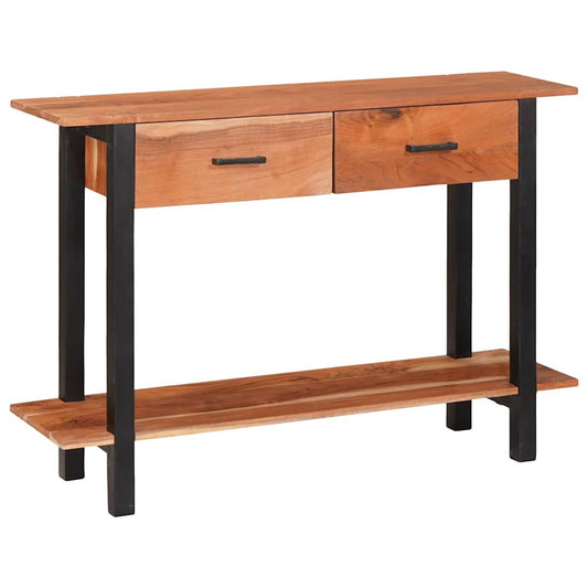 Konsolentisch Braun 110 x 30 x 75 cm Akazie Massivholz