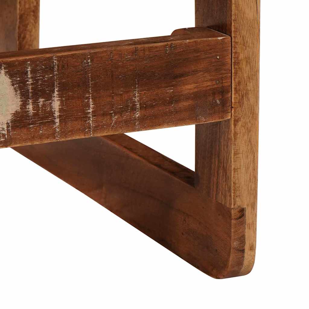 Beistelltische 2 pcs Mehrfarbig recyceltes Massivholz