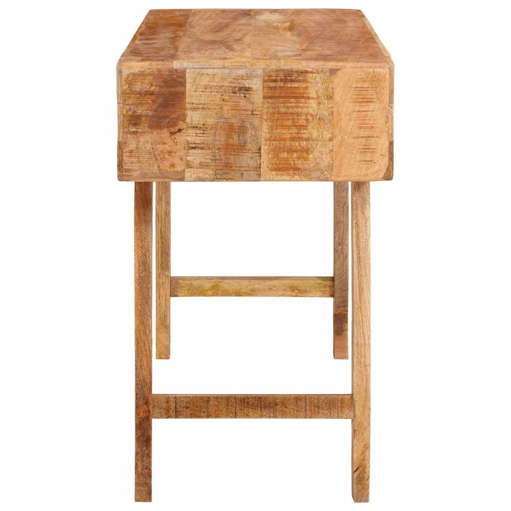 Schminktisch mit Regal Braun 90 x 76 x 45 cm Massivholz Mango