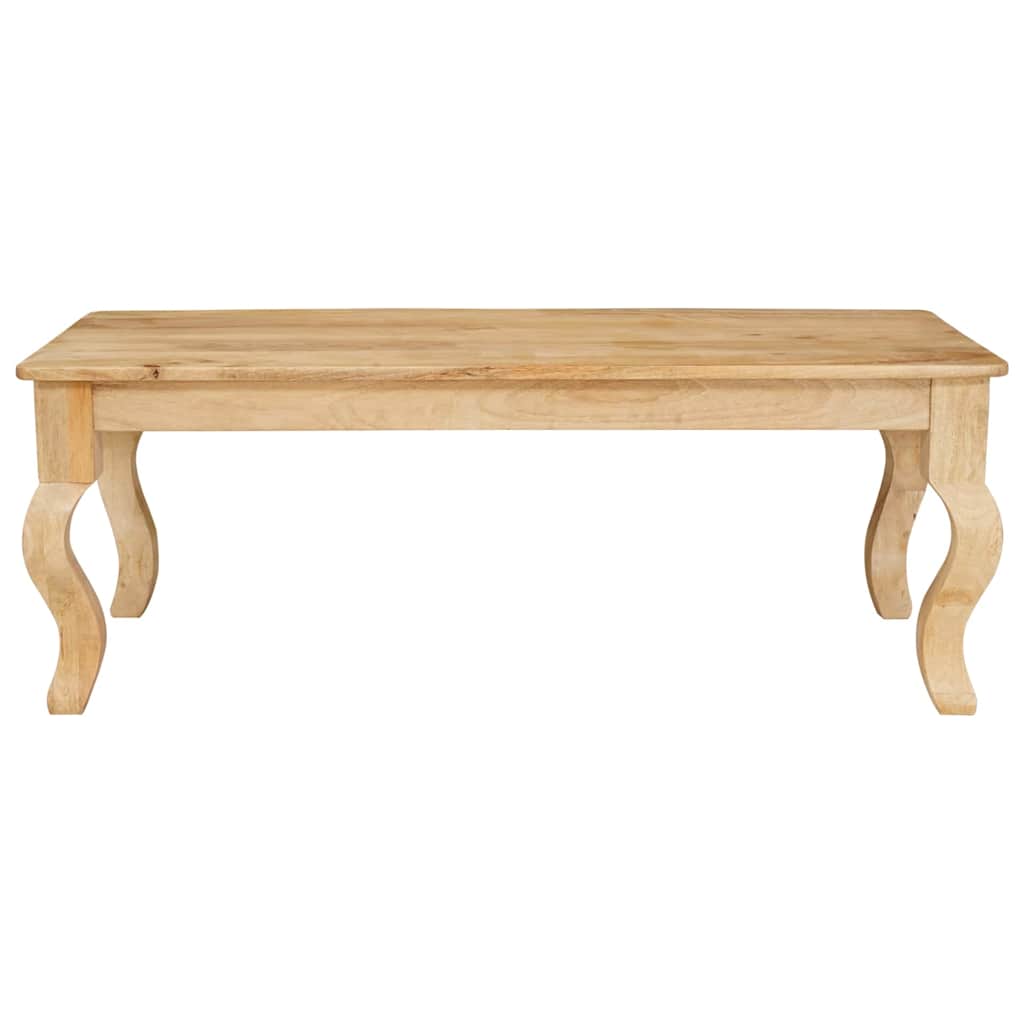 Couchtisch Braun 100 x 55 x 40 cm massives Mangoholz
