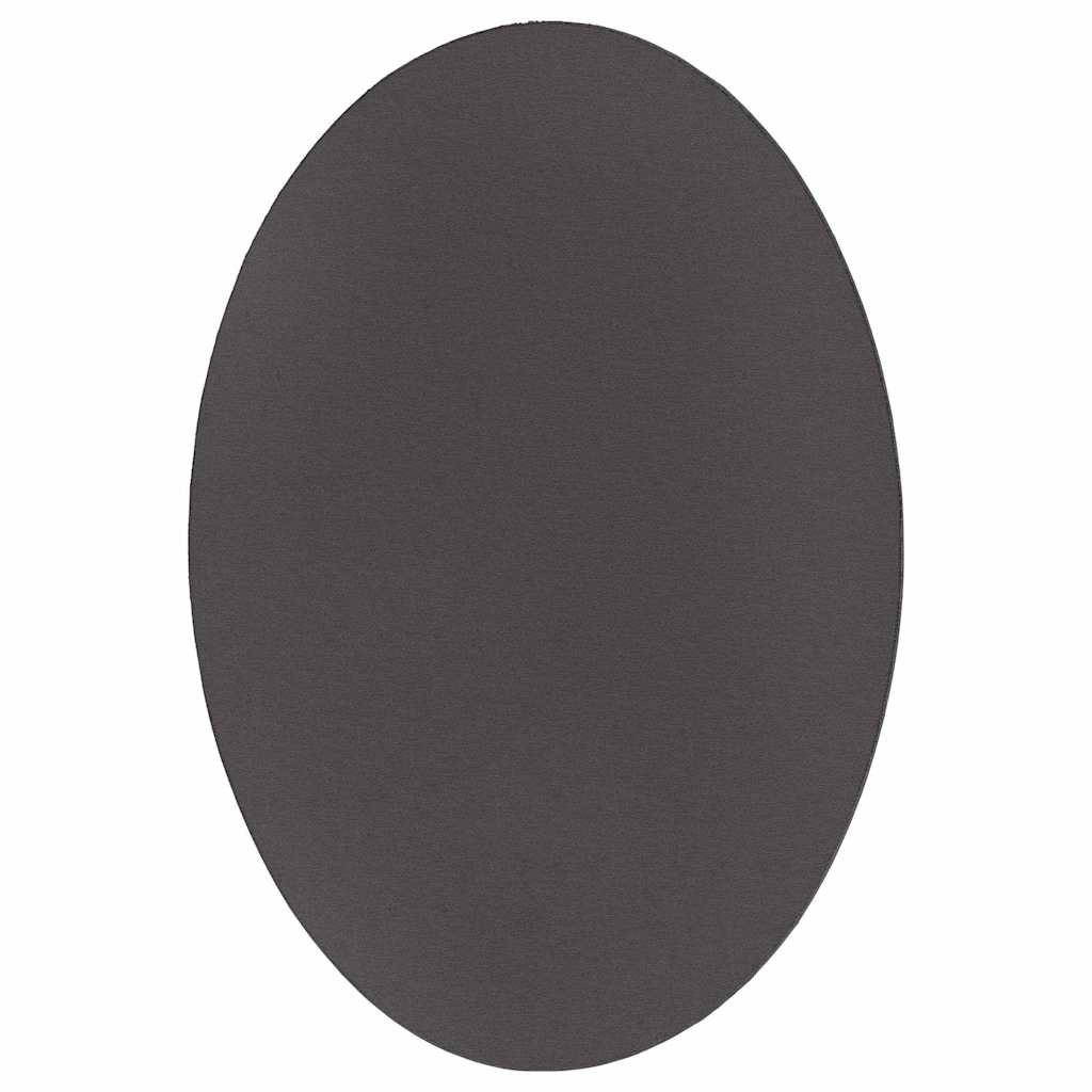 Teppich HUARTE Anthrazit 140 x 200 cm Polyester