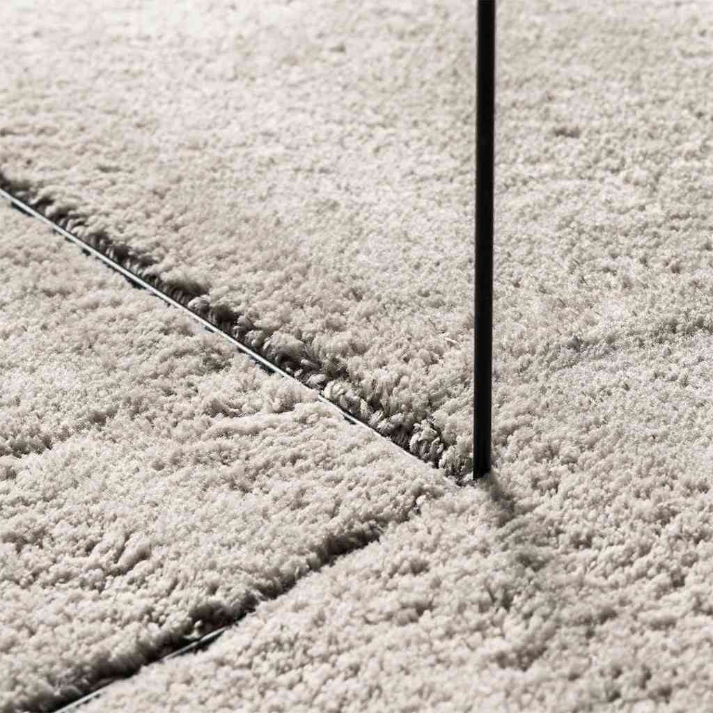 Teppich HUARTE Sand 160 x 230 cm Polyester