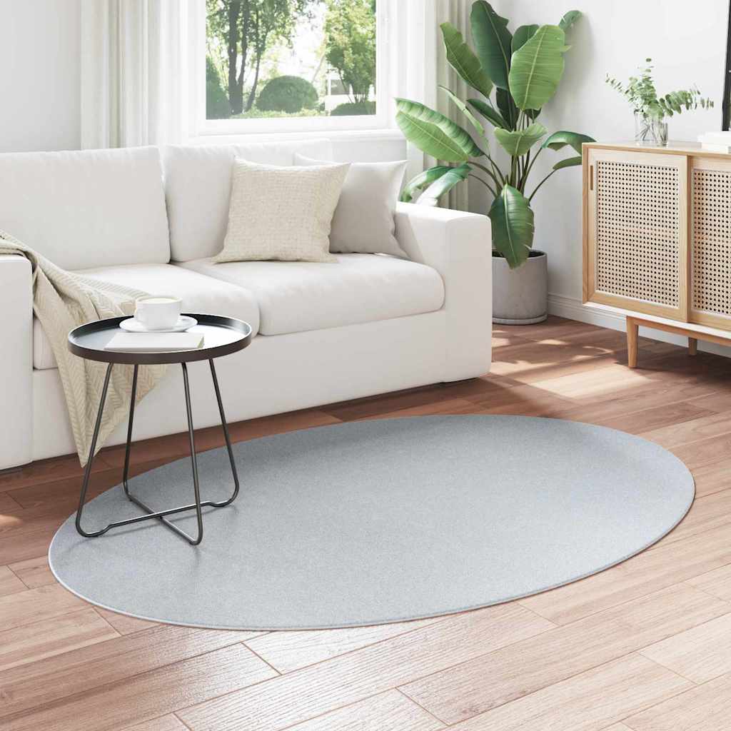 Teppich HUARTE Grau 120 x 170 cm Polyester