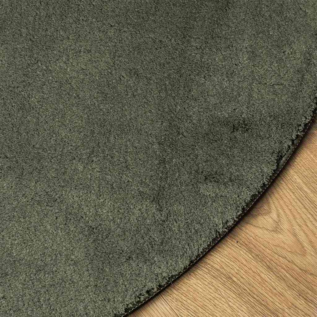 Teppich HUARTE Waldgrün 120 x 170 cm Polyester
