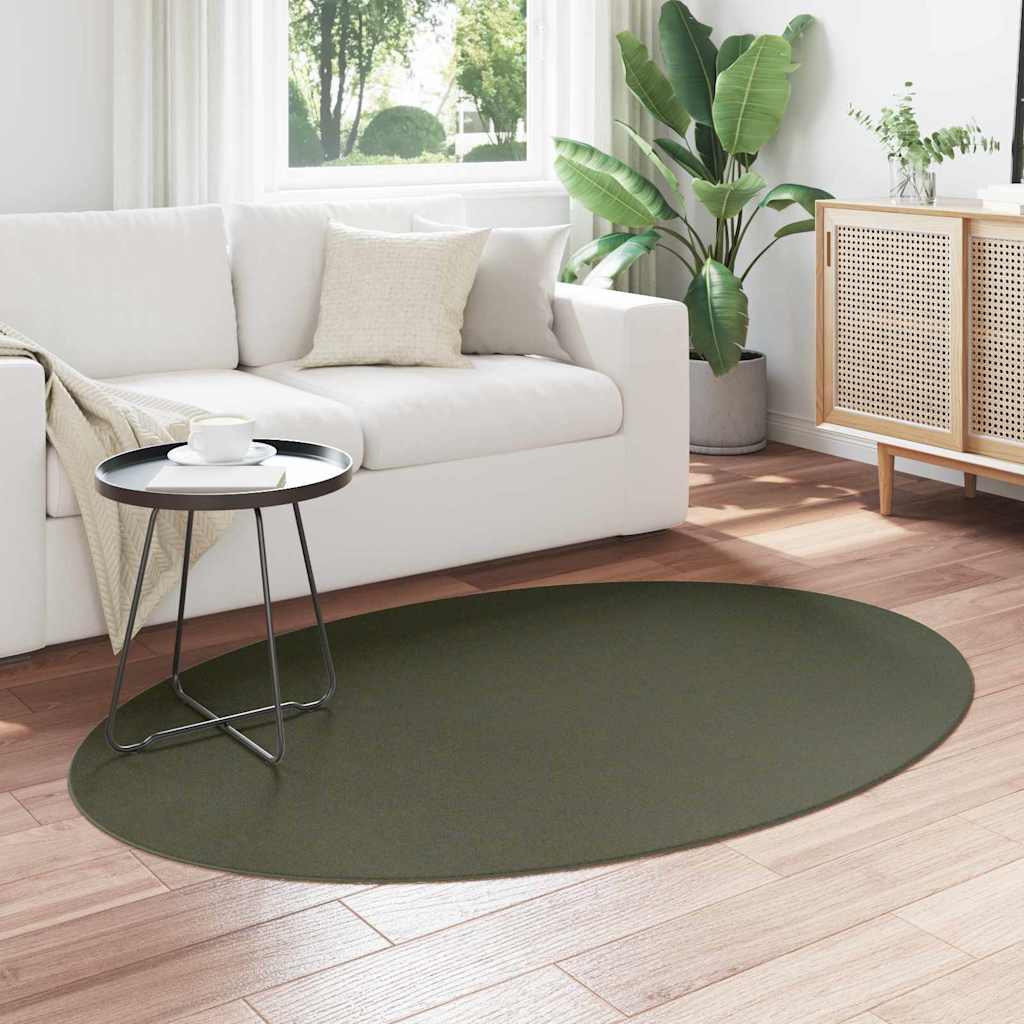 Teppich HUARTE Waldgrün 120 x 170 cm Polyester