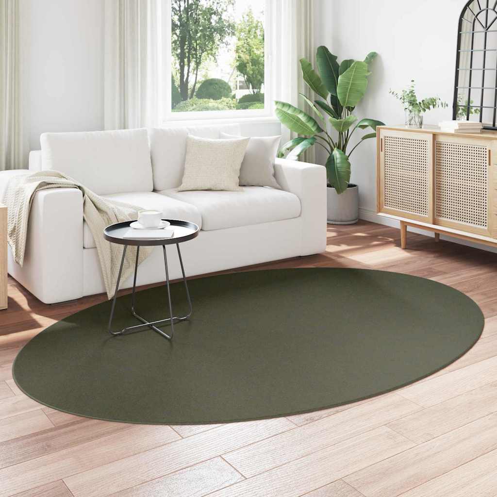 Teppich HUARTE Waldgrün 160 x 230 cm Polyester