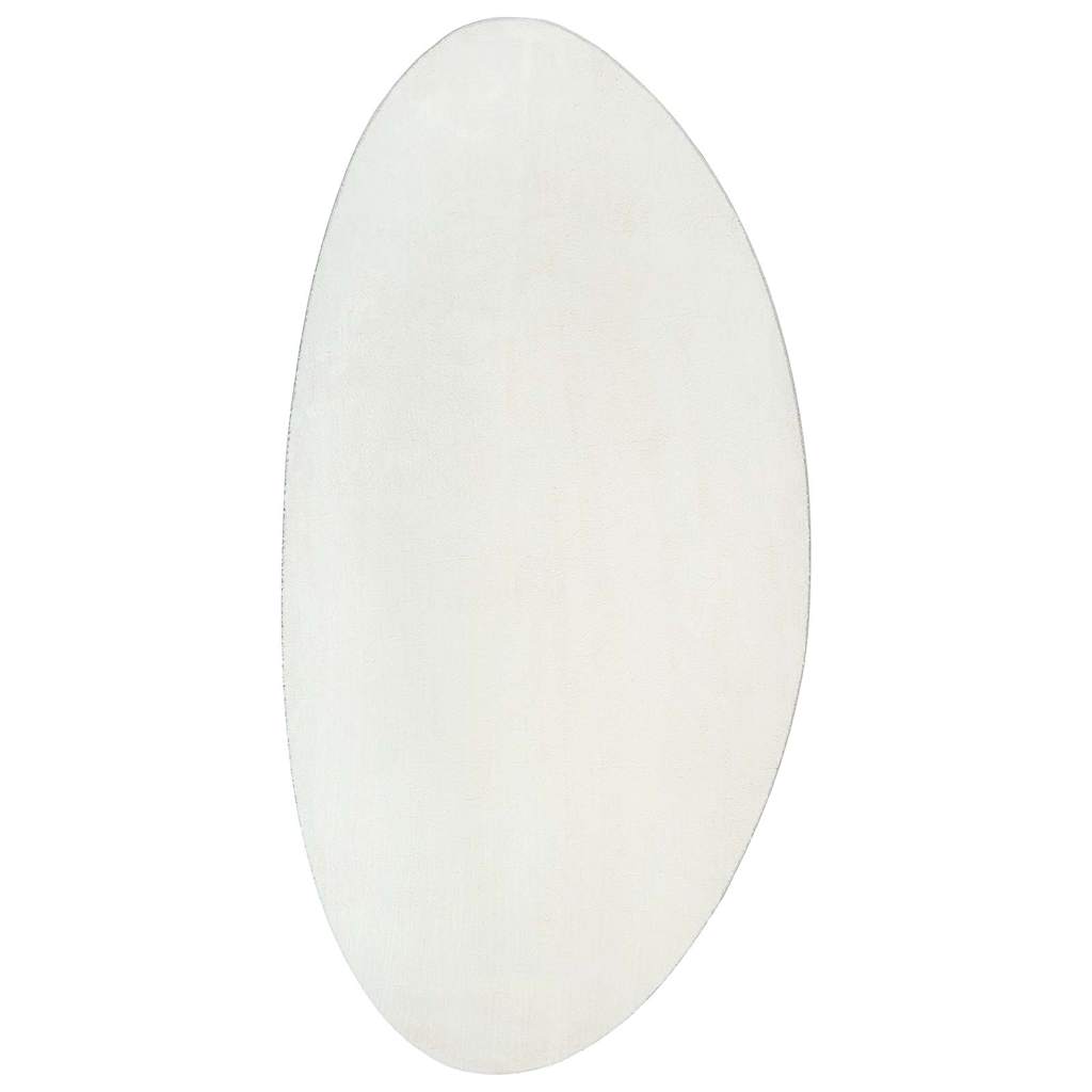 Teppich HUARTE Creme 100 x 200 cm Polyester
