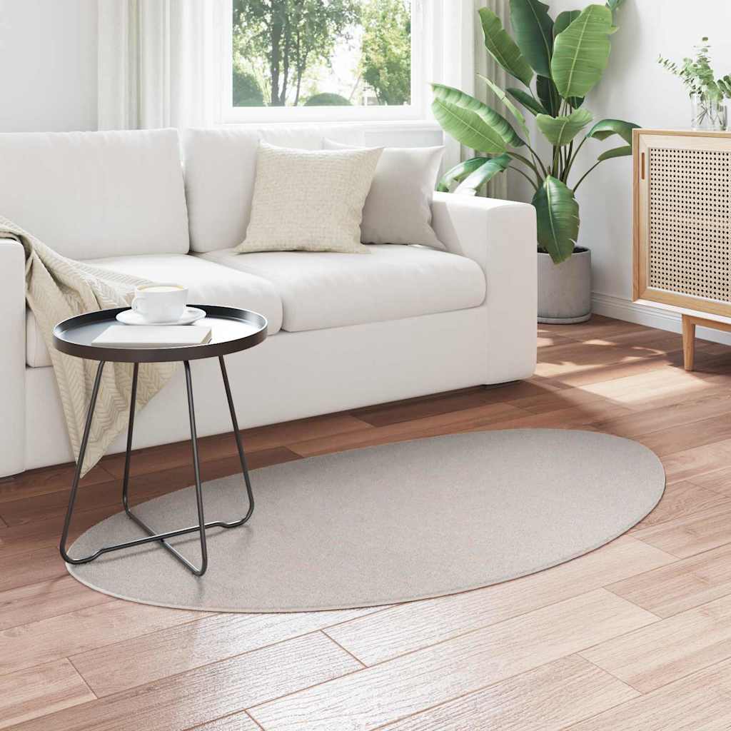 Teppich HUARTE Sand 80 x 150 cm Polyester