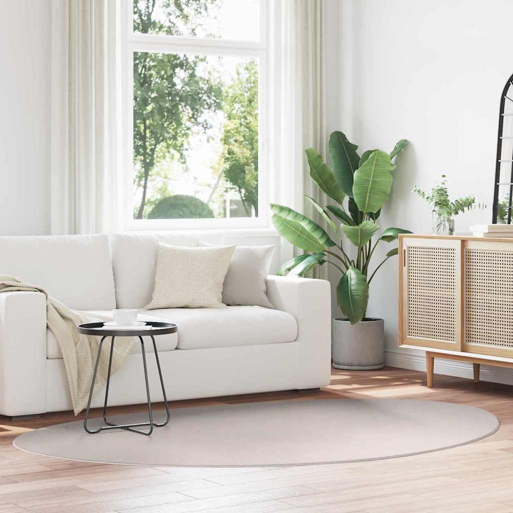 Teppich HUARTE Sand 160 x 230 cm Polyester