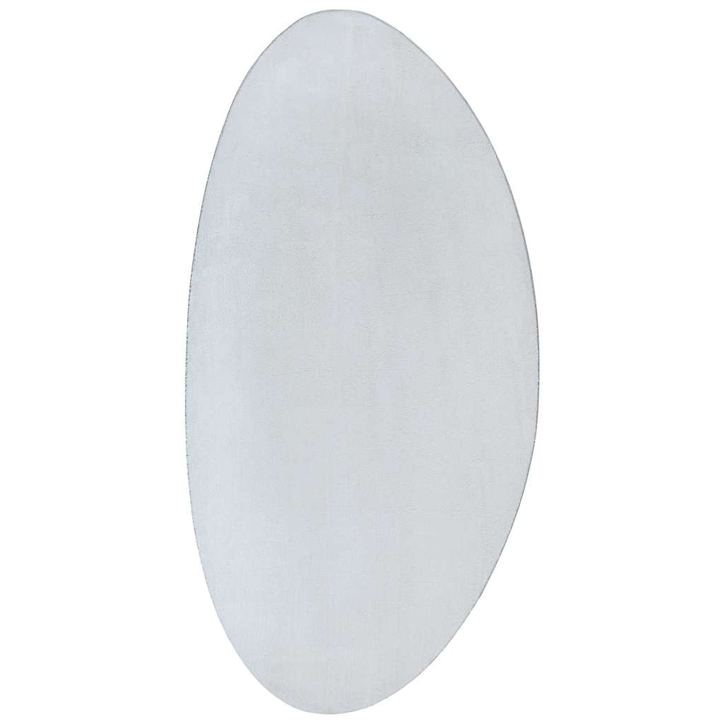 Teppich HUARTE Grau 80 x 150 cm Polyester