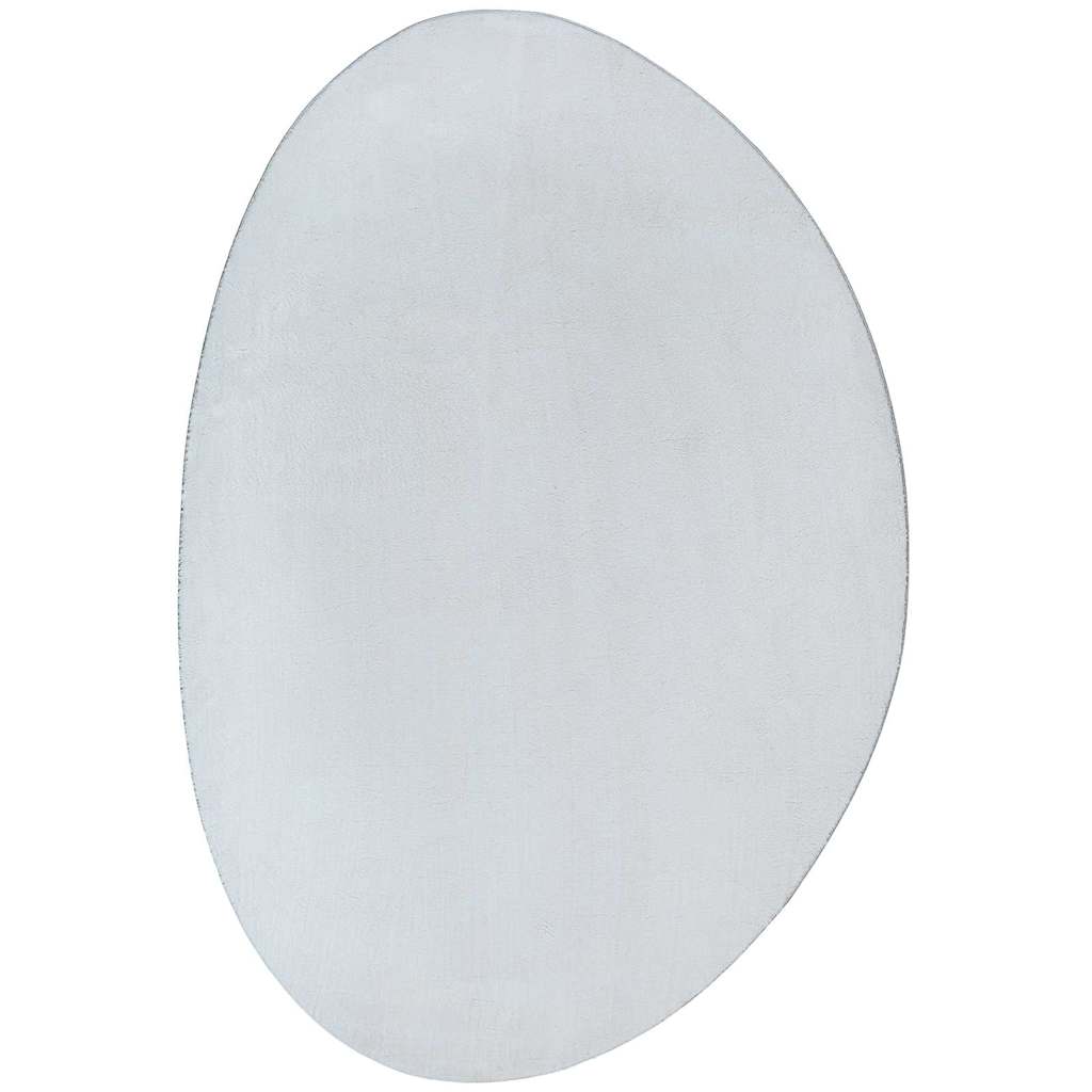 Teppich HUARTE Grau 160 x 230 cm Polyester