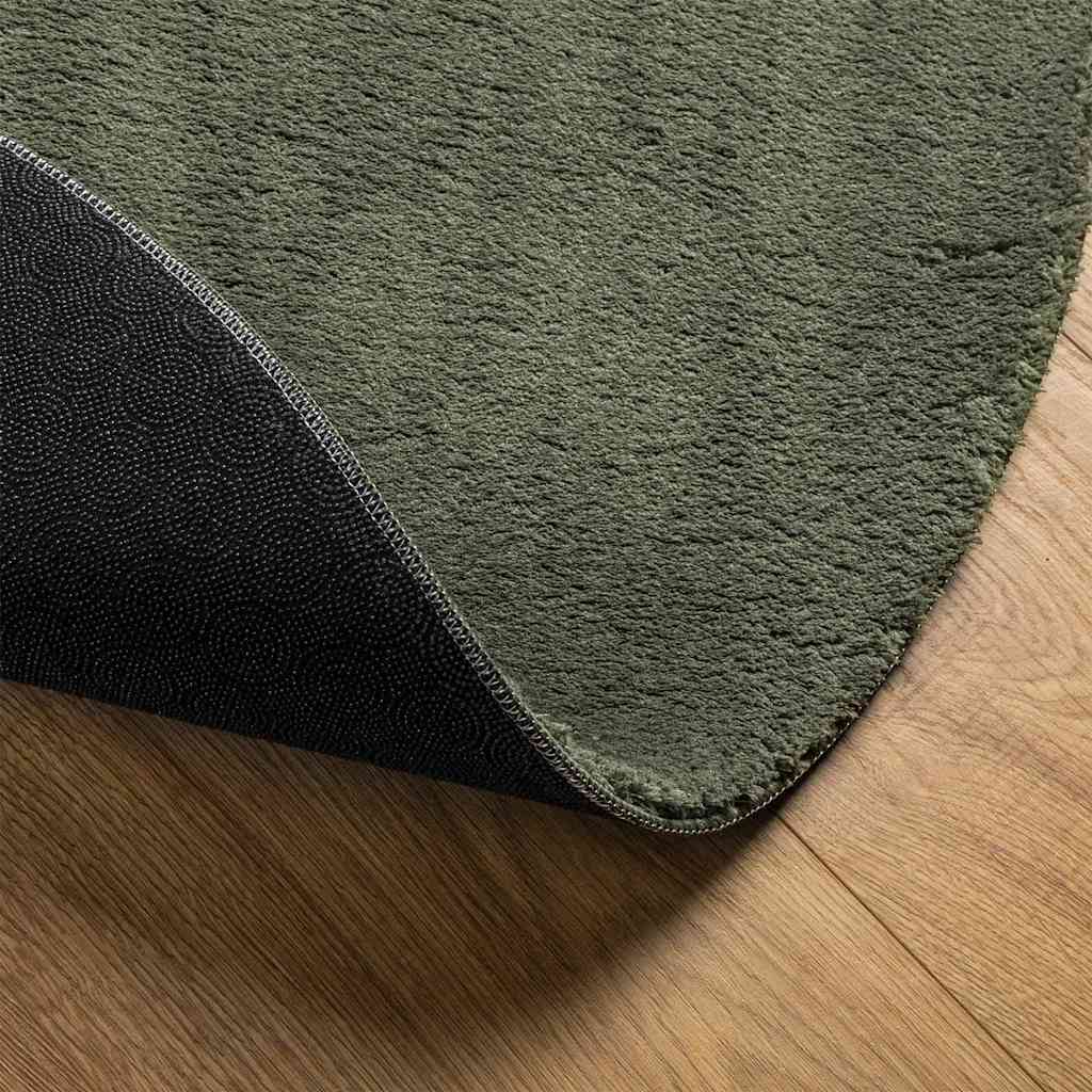 Teppich HUARTE Waldgrün 160 x 230 cm Polyester