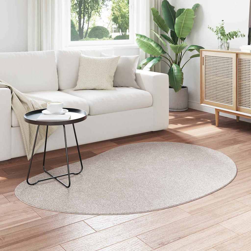 Teppich Sand 120 x 170 cm Polyester